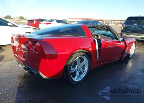2008 Chevrolet Corvette из США, поврежденный, VIN 1G1YY26W485106929